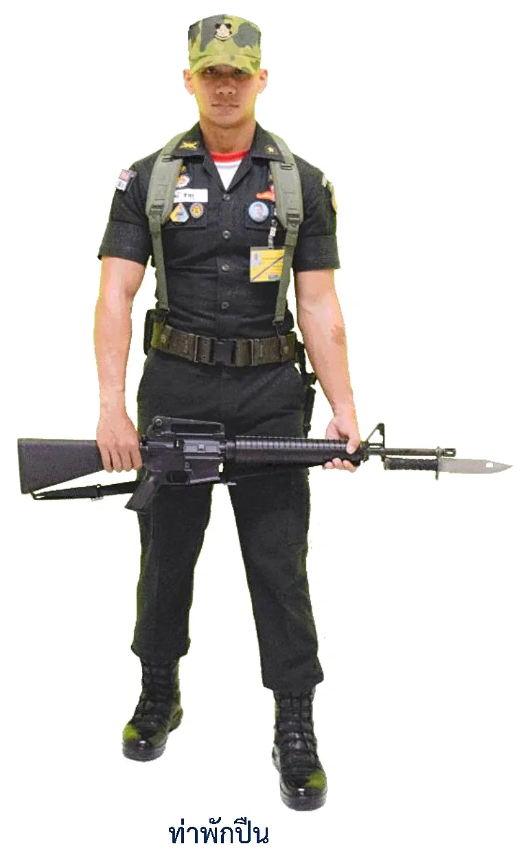 ภาพท่าพักปืน - รูปที่ 1