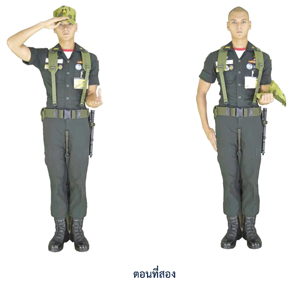 ภาพท่าถอดหมวก - ตอนที่สอง
