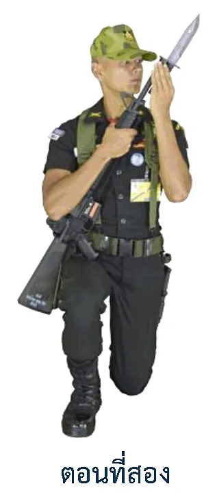 ภาพท่านั่งคุกเข่ารับตรวจ - ตอนที่สอง