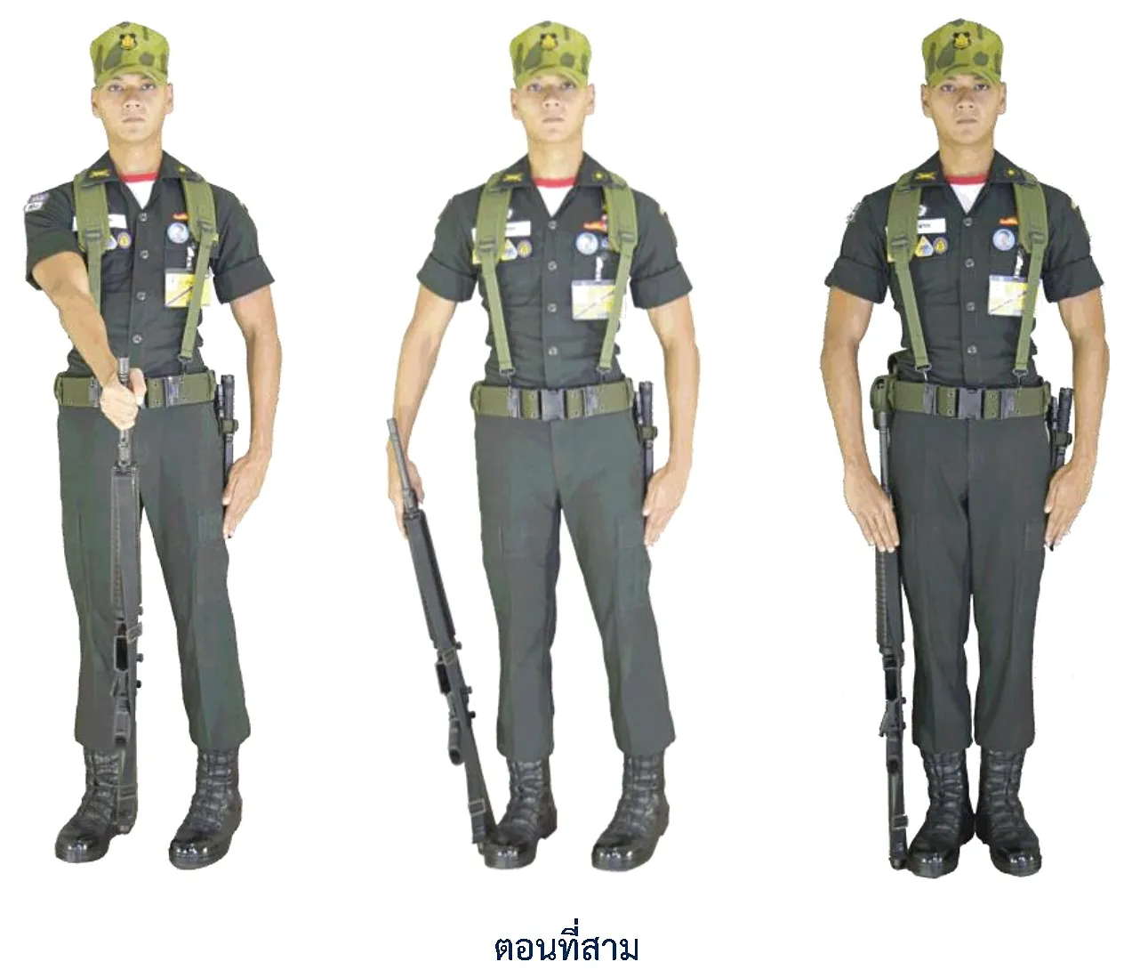 ภาพท่าสวมหมวก - ตอนที่สาม